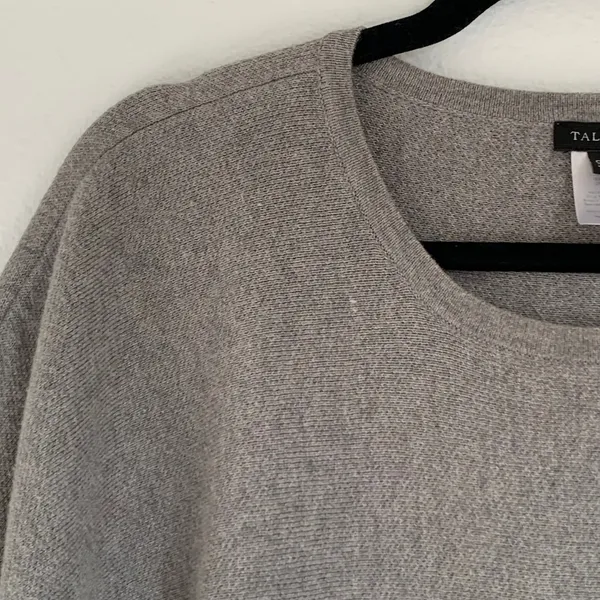 Talbots Colorblock Striped Pullover Poncho Top‎ Crew Neck OS Lagenlook Flowy - Image 3