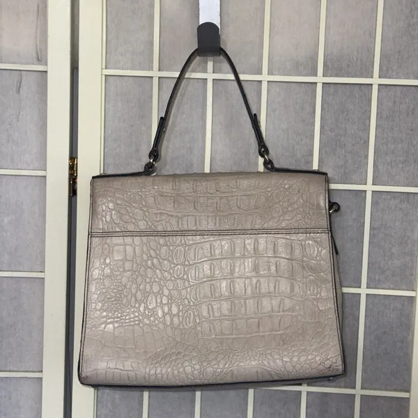 Kate Spade Orchard Valley Doris Soft Taupe Large Satchel Shoulder Bag FAIR CONDI - Image 2