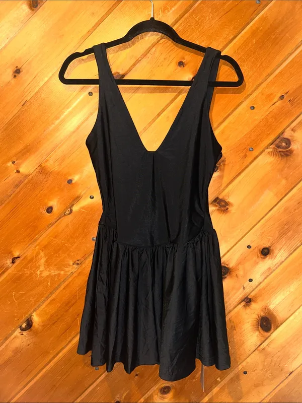 Missguided fit & flare black sleeveless seamless mini dress NWT - Image 8