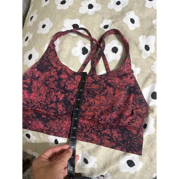 Lululemon red energy bra - Image 4