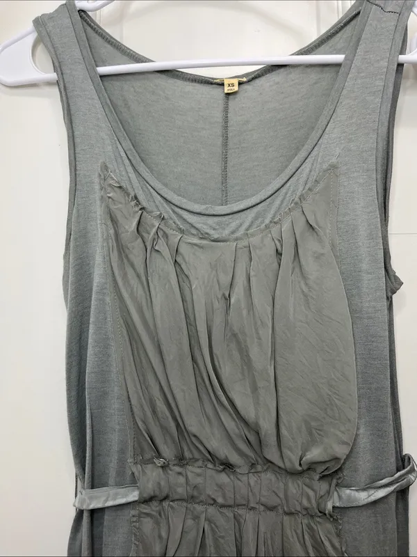 Banana Republic & J. Crew Sleeveless Silk Blend Blouse - Size XS - Image 4