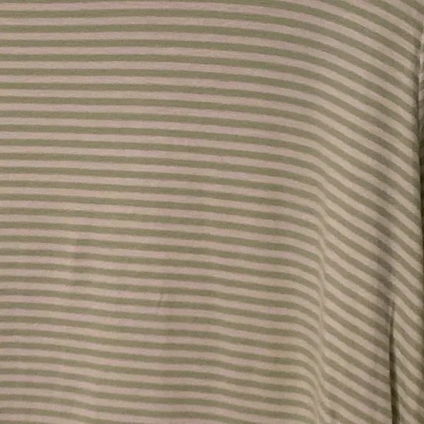 Ces Femme green white striped shirt L - Image 2