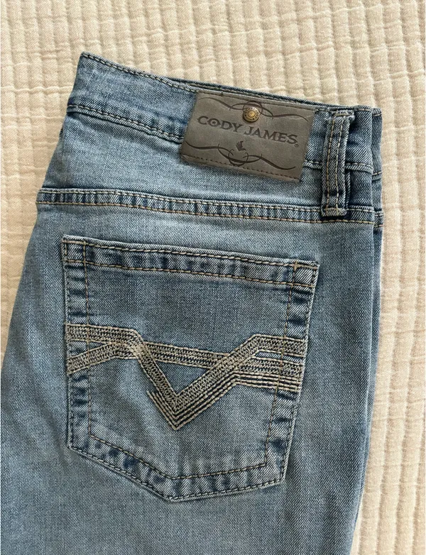 Cody James Mens Jeans Blue Size 32 - Image 3
