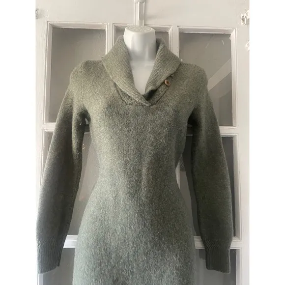 Ralph Lauren Rugby Wool Sweater Dress - Image 5