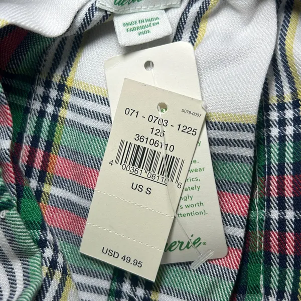 NWT Aerie Plaid Pleated Mini Skirt S Red Green Holiday Tartan‎ Schoolgirl Kilt - Image 4