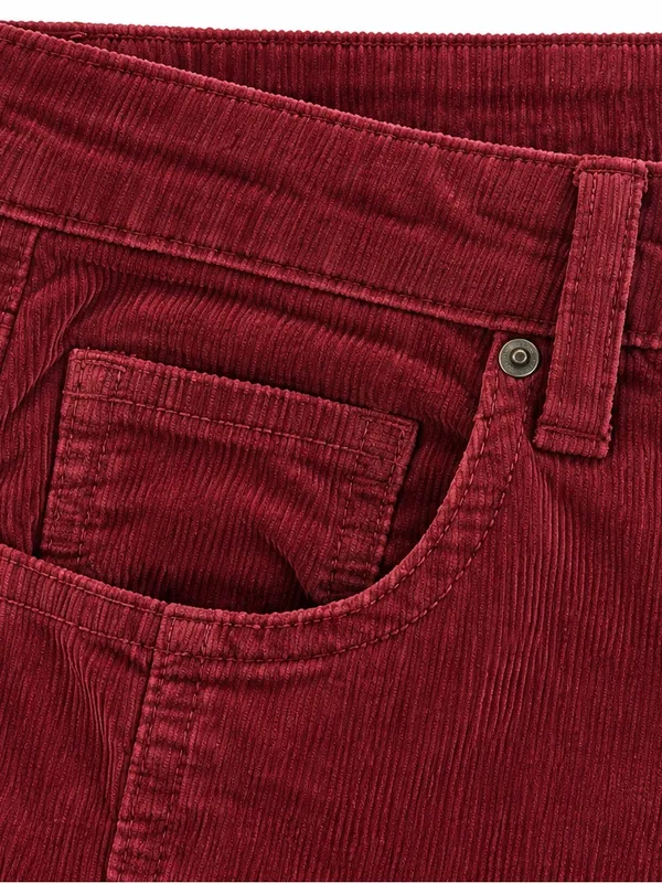 Risen Jeans Size 13/31 Brick Red Corduroy High Rise Wide Leg Pants - Image 6