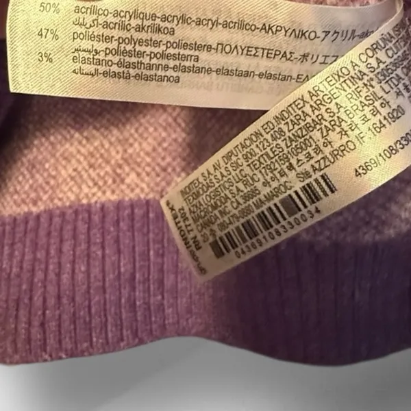 Zara Violet Sweater Vest‎ - Image 7