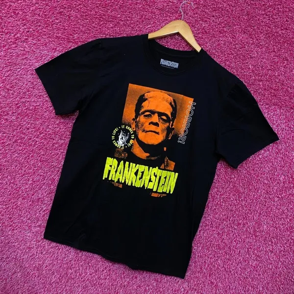 Frankenstein Universal Studios Monster Horror Movie Tee L - Image 3