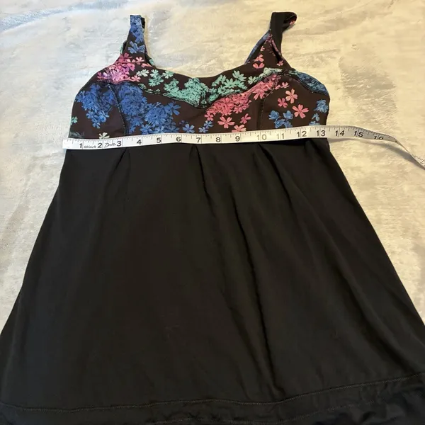 Lululemon Tame Me Tank Top Black/Petal Pop Women’s See Pics - Image 3