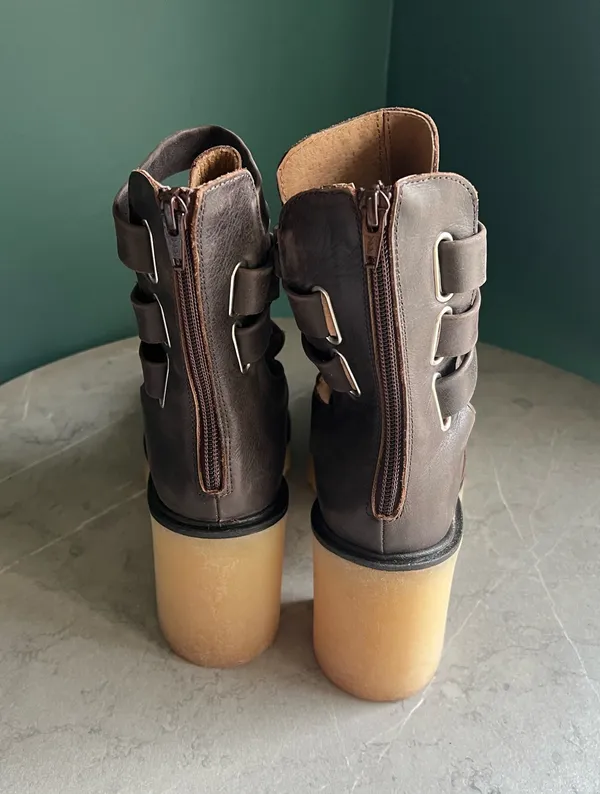Free People Jesse Cut Out Boots  - Image 4