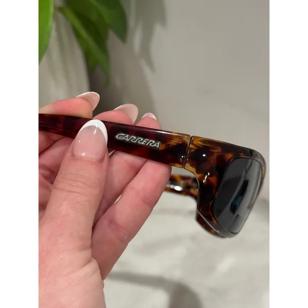 Carrera Sunglasses y2K Brown Tortoise Wrap Around CA Sporty Bivocal Reader - Image 8