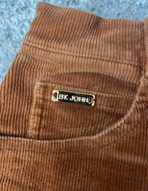 St. John Sport Corduroy Pant - Image 2