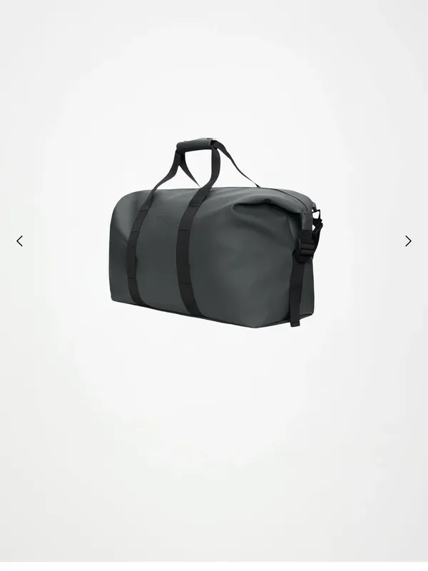 NWT Rains Hilo overnight Weekend Bag medium size in grey waterproof - Image 3
