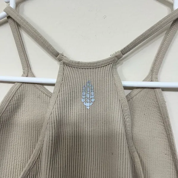Free People Movement Brown Happiness Run Tank XS/S women - Image 4