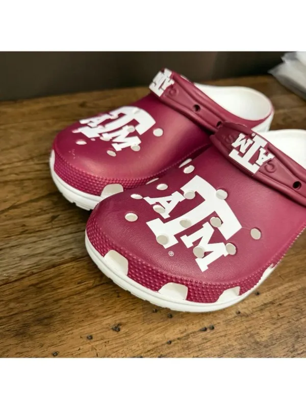 Crocs Adult Texas A&M Classic Clog - Image 6