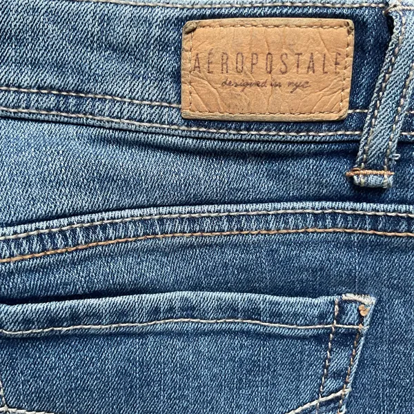 Aeropostale Bootcut Jeans 4 Regular Low Rise Flared Stretch Denim NWT - Image 4
