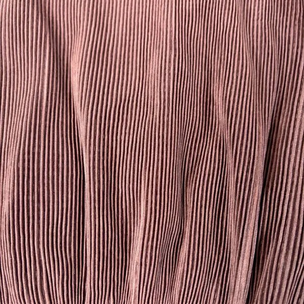 NWT Abercrombie & Fitch womens brown ribbed baby doll blouse. V neck. Size S. - Image 5