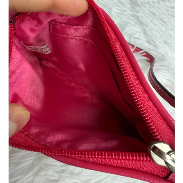 COACH Brown Pink Wristlet - Image 5