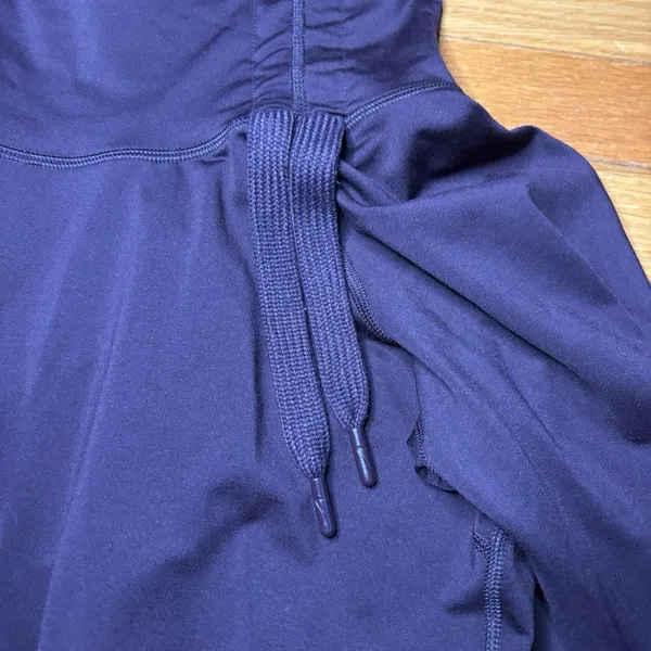 Nike Pro Hyperwarm Dri-FIT Funnel Neck Training Top Womens Eggplant purple Sz L - Image 6