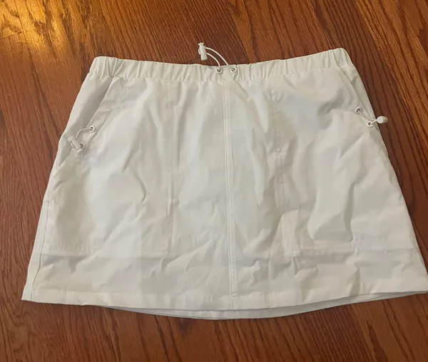 Princess Polly White Parachute Mini Skirt - Image 3