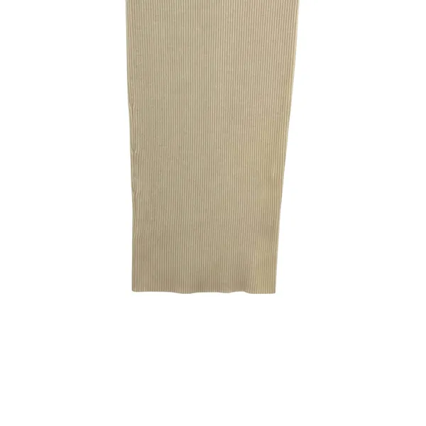 Camila Coelho Dahlia Skirt Midi Sweater Knit Stretch‎ Ivory Cream Size Small - Image 6