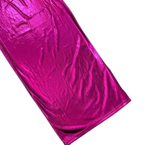 Miami Hot Pink Midi Dress‎ Pink Size M - Image 4