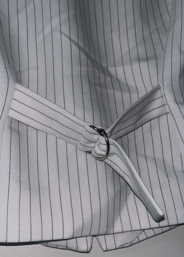Abercrombie Pinstripe Vest Top - Image 5