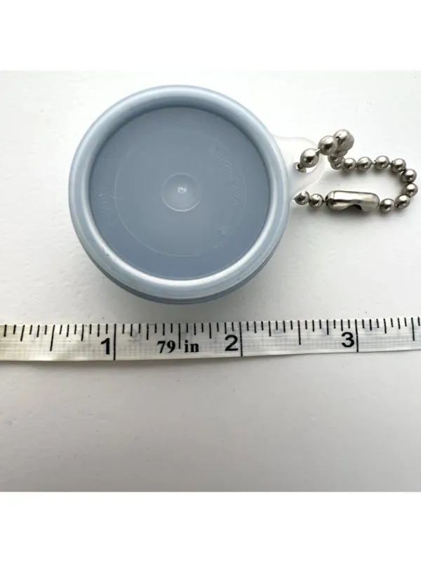 Vtg Tupperware Wonderlier Bowl Keychain Blue #1306-8 With Seal Made in the USA - Image 8