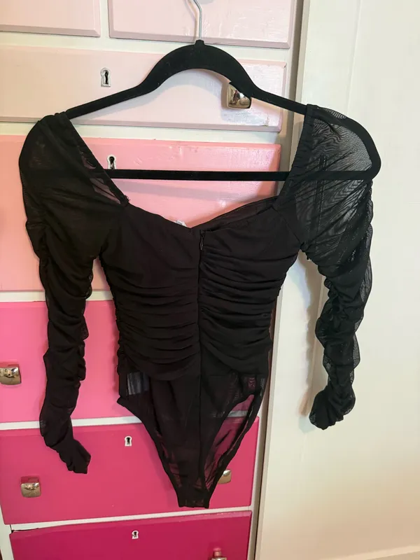 Black Bodysuit Princess Polly - Image 3