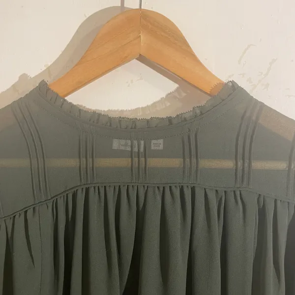 Wilfred Green Long Sleeve Blouse - Image 3