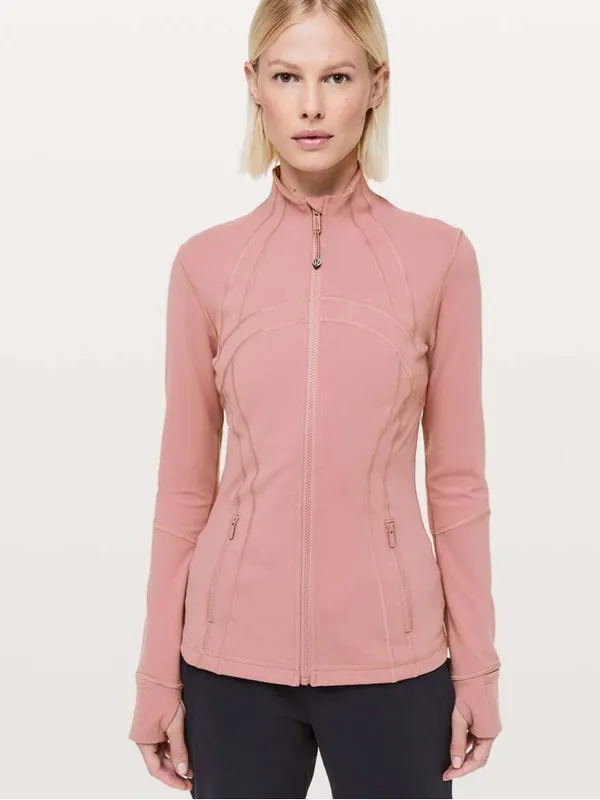Lululemon Define Jacket full zip Quicksand womens size 4 - Image 12