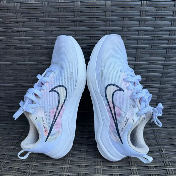 Nike Downshifter 12 Womens Running Shoes White Pink Sz 6.5 - Image 7