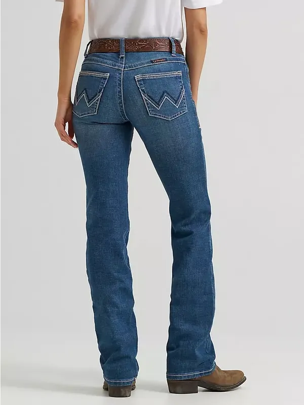 Wrangler Ultimate Riding Willow Mid-Rise Bootcut Jean - Image 2