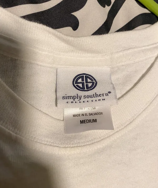 Simply Southern White  T-Shirt - Image 3