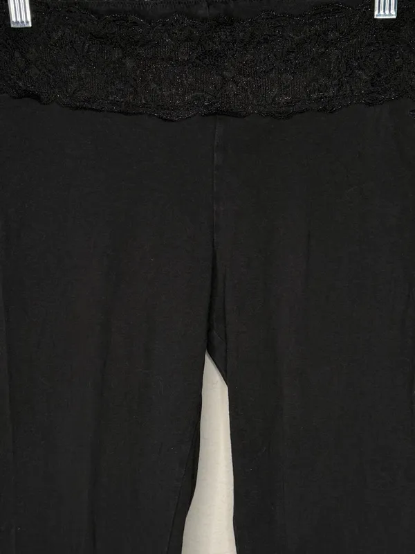 PINK Victoria's Secret Black Leggings - Image 2