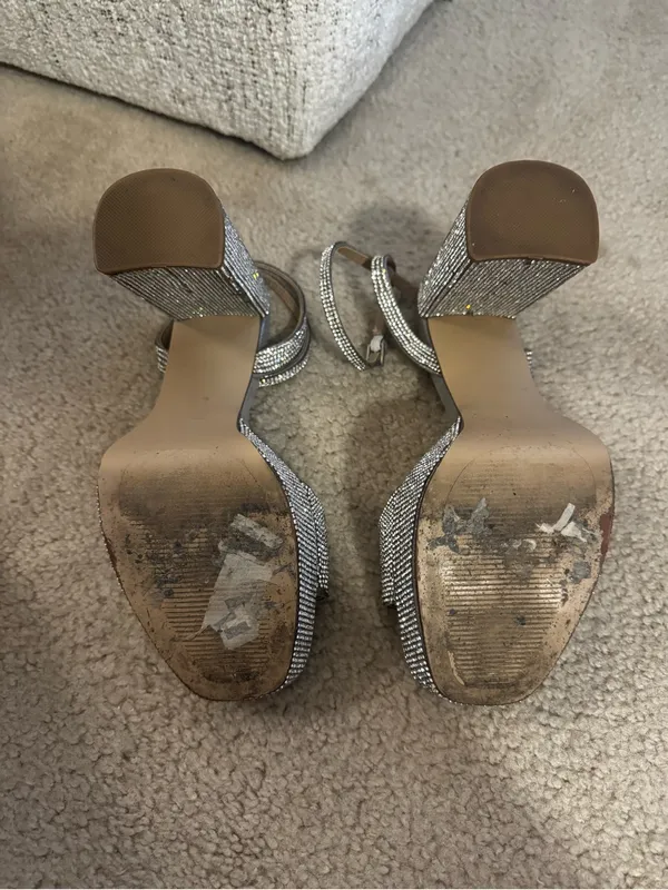 Steve Madden Lessa-R Rhinestone Heels - Image 6
