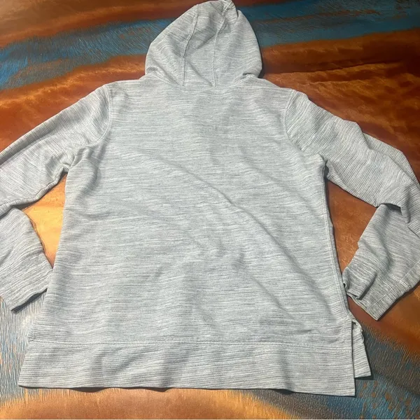 Carhartt Pullover hoodie large gray white Heather - Image 5