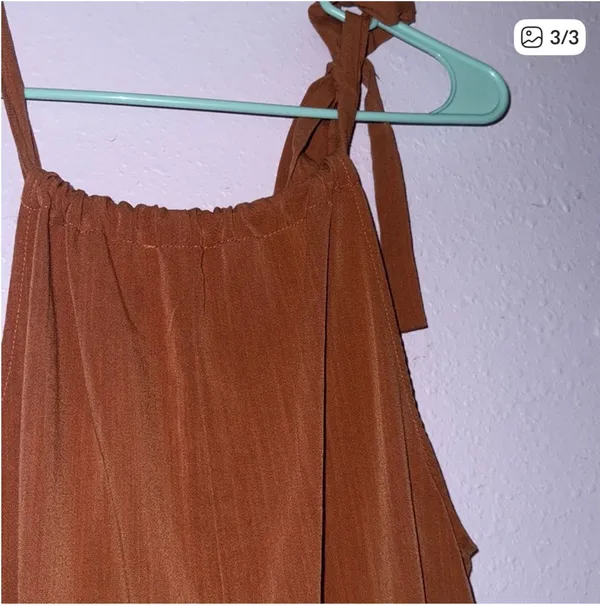 Red Brown Jumpsuit - Image 3