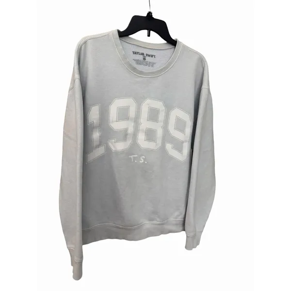 Taylor Swift 1989 Blue Official Concert Band Crewneck XL Sweatshirt #K8-1 - Image 8
