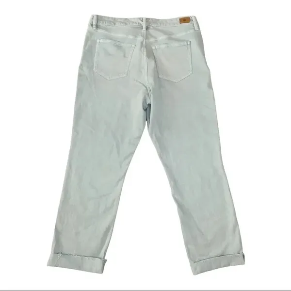 Lauren Ralph Lauren Jeans Blue Gray High Rise Premier Straight Ankle sz 10 - Image 7