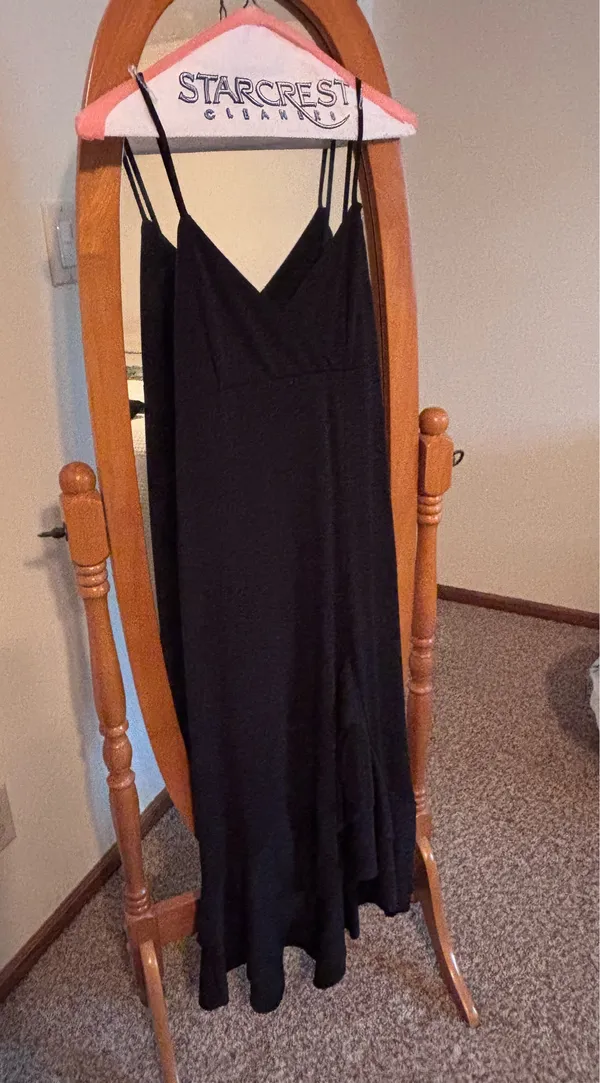 Younique Black Midi Dress - Image 3
