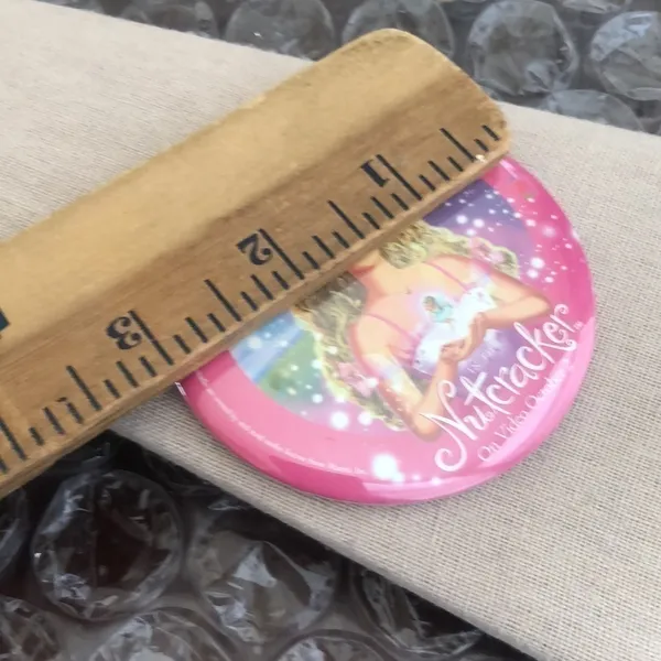 Vintage Barbie Button Brooch - Image 2
