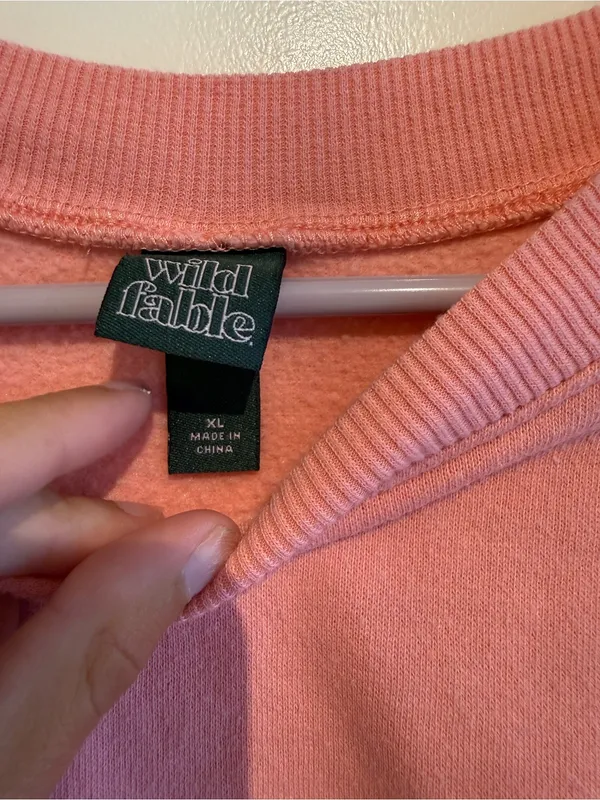 wild fable Pink LA Outline Crewneck Sweatshirt - Image 3