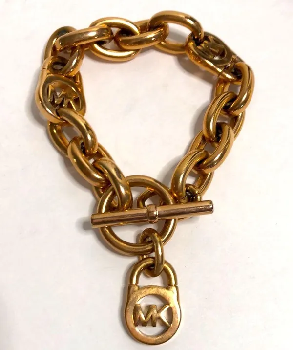 Michael Kors gold link chain bracelet - Image 5