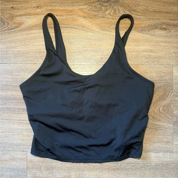 Women's Black Sports Bra Top - Image 6