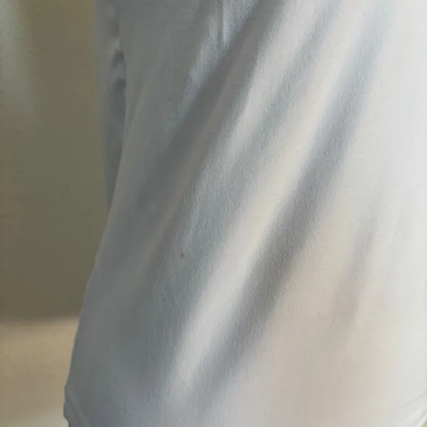 Derek Heart White Striped Butter Soft Tank Top - Image 3