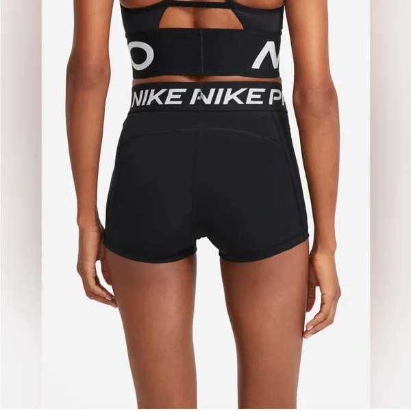Nike Pro Shorts in Black Size Medium - Image 2