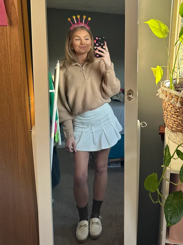 Aeropostale CORDUROY PLEATED MINI SKIRT - Image 5