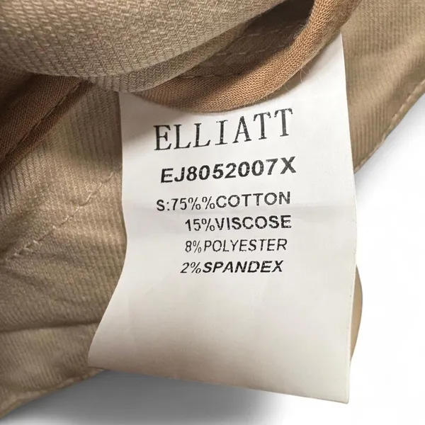 Elliatt x REVOLVE Vanessa Dress Sand sz S, Puff Sleeve, Quiet Luxury Mini - Image 12