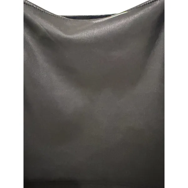 Olive & Oak Black Faux Leather Crop Womens Top - Size Medium - Image 5